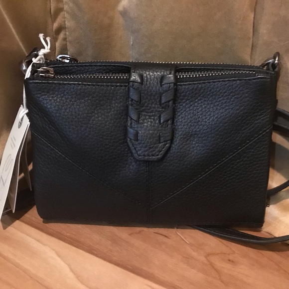 Lucky Brand Handbags - Lucky brand NWT amber convertible wallet black